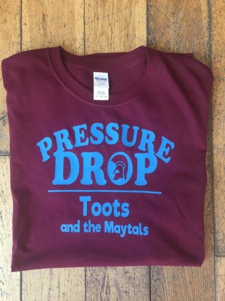 Pressure Drop - Toots Burgundy T shirt and Blue